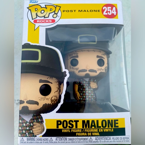 Post Malone Funko Pop - Picture 1 of 1